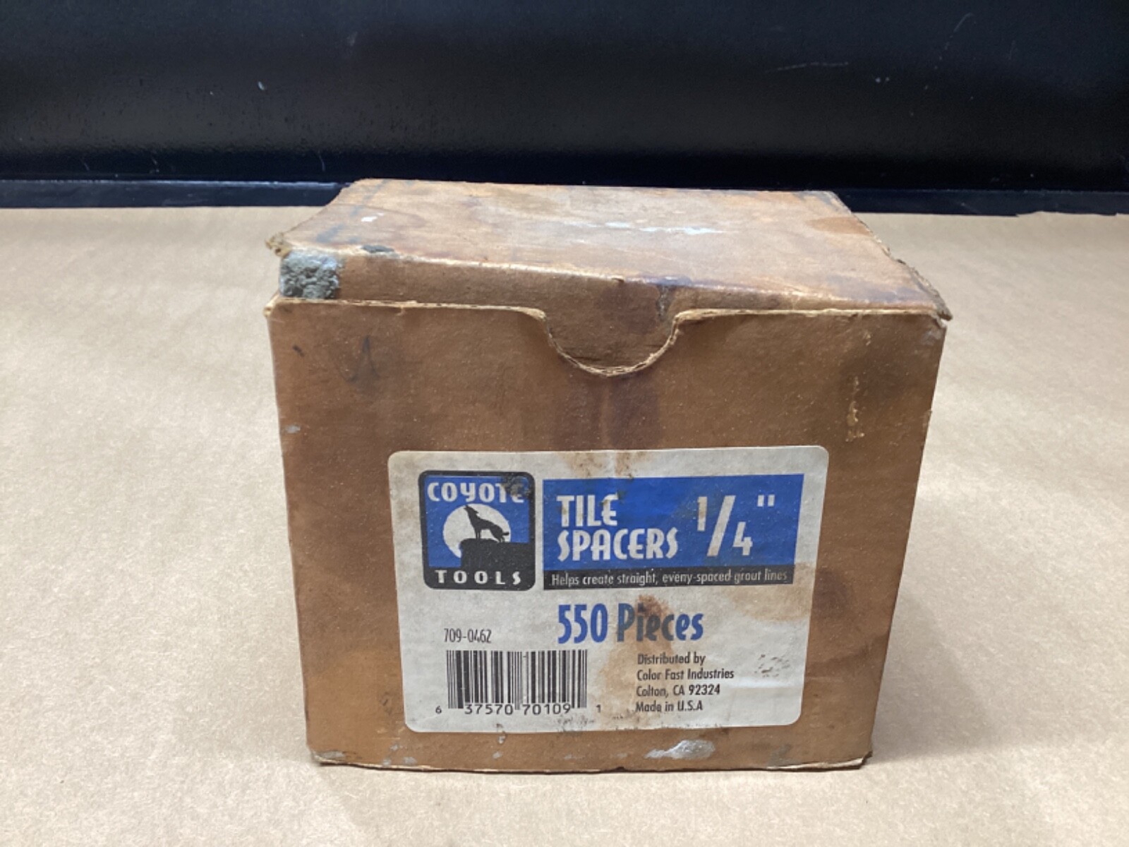 Coyote Tools Tile Spacers 1/4” 550pieces #154L56