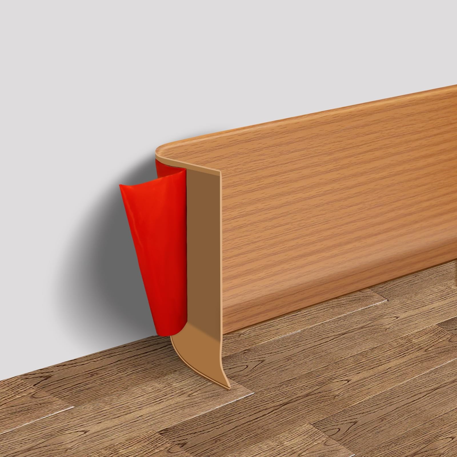 Vinyl Wall Base Baseboard Molding Trim 6″ Flexible Self Adhesive Rubber Wall …