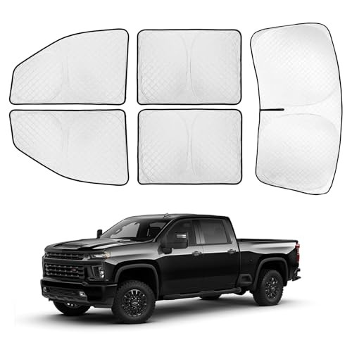 2019-2024 Silverado Window Shades | 6 Layers LZW-QZ-2019-2024 Silverado