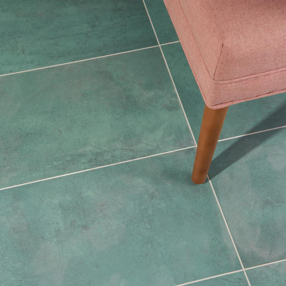 Forge Emerald 24 In. X 12 In. Matte Porcelain Floor and Wall Tile (7 Pieces, 13.