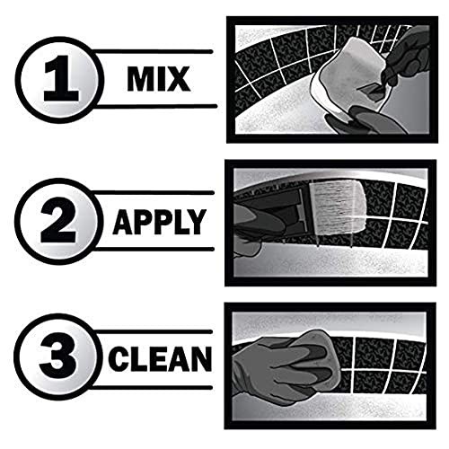 Pool Tile Grout Repair Kit 3 Pound White Waterproof Cement Bonder Fast Setting