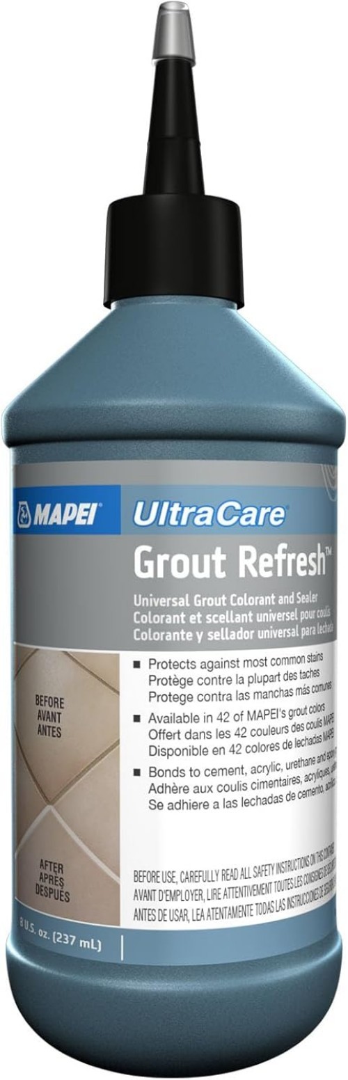 UltraCare Grout Refresh, Universal Grout Colorant & Sealer, 8 oz Bottle – Eas…
