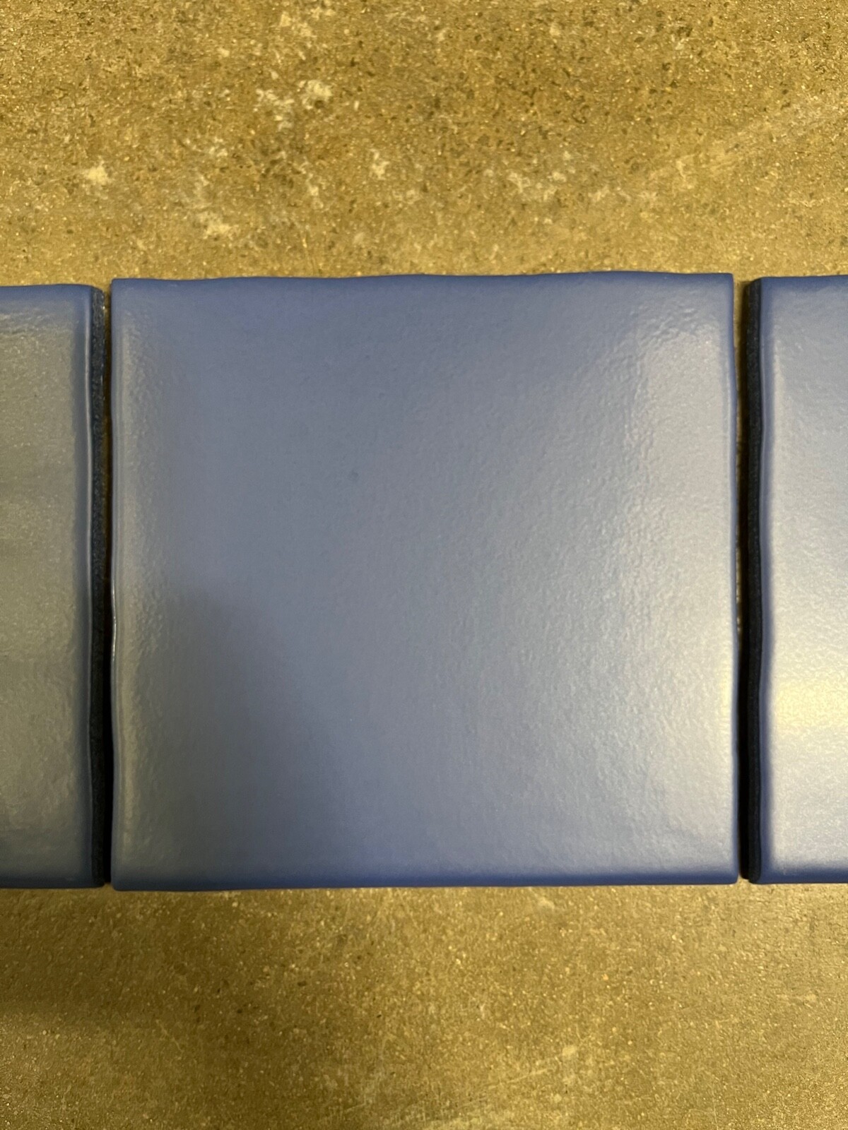 Tile Dark Sky Blue 6×6 Trim Wall Ceramic C#375 200 Linear Feet