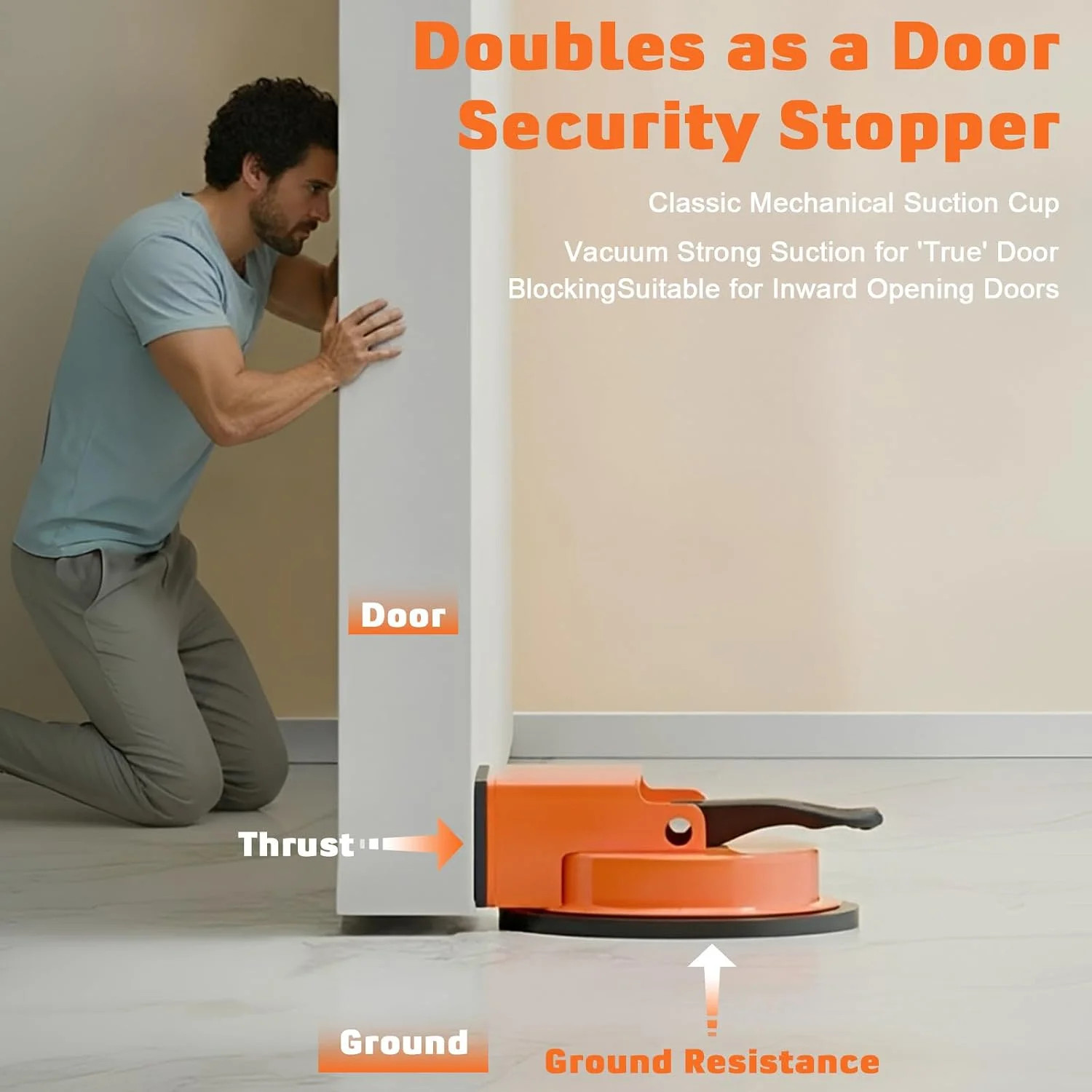 Floor Gap Fixer Tool with Mallet, Suction Cup, 3 Pads for Laminate Vinyl LVP | E