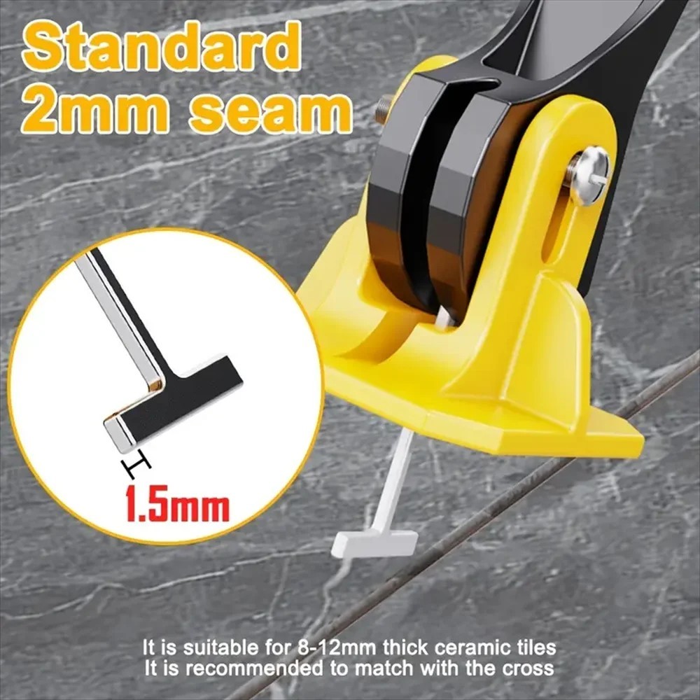 50PCS Tile Leveling System Kit Reusable Tile Spacer Wall Floor Clips Tool