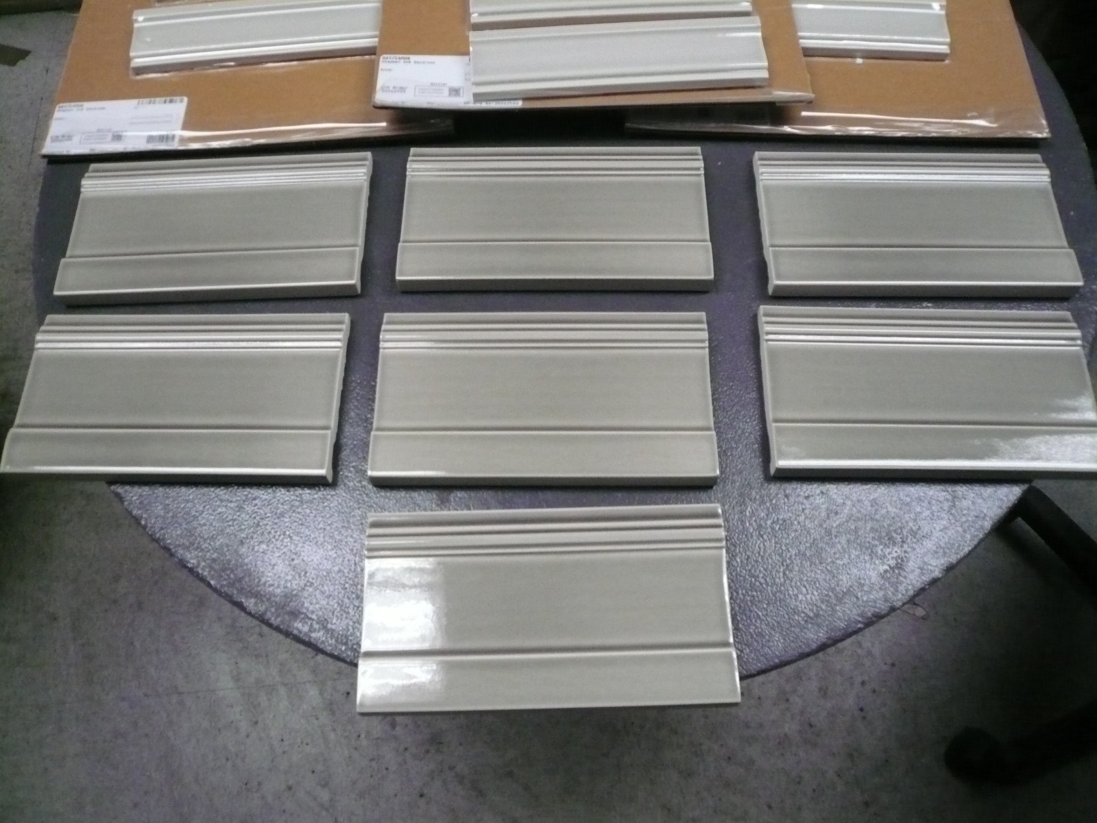 Sonoma Tilemakers Stellar Chapman 8 Inch Custom Handmade Moulding Tile