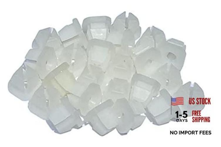 Nylon Trim Screw Nuts- Headlight Bezel, Trim, Grille, etc.- for GM- Qty.25-