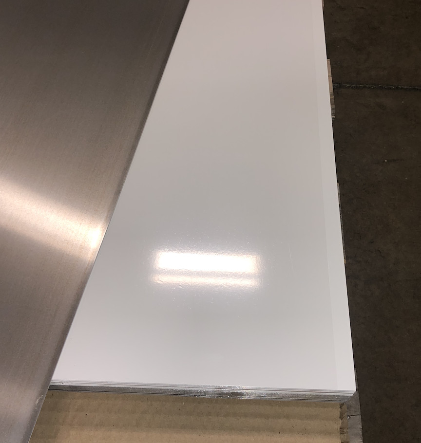 Multiple Sizes WHITE Aluminum Sheet .030″ Thickness