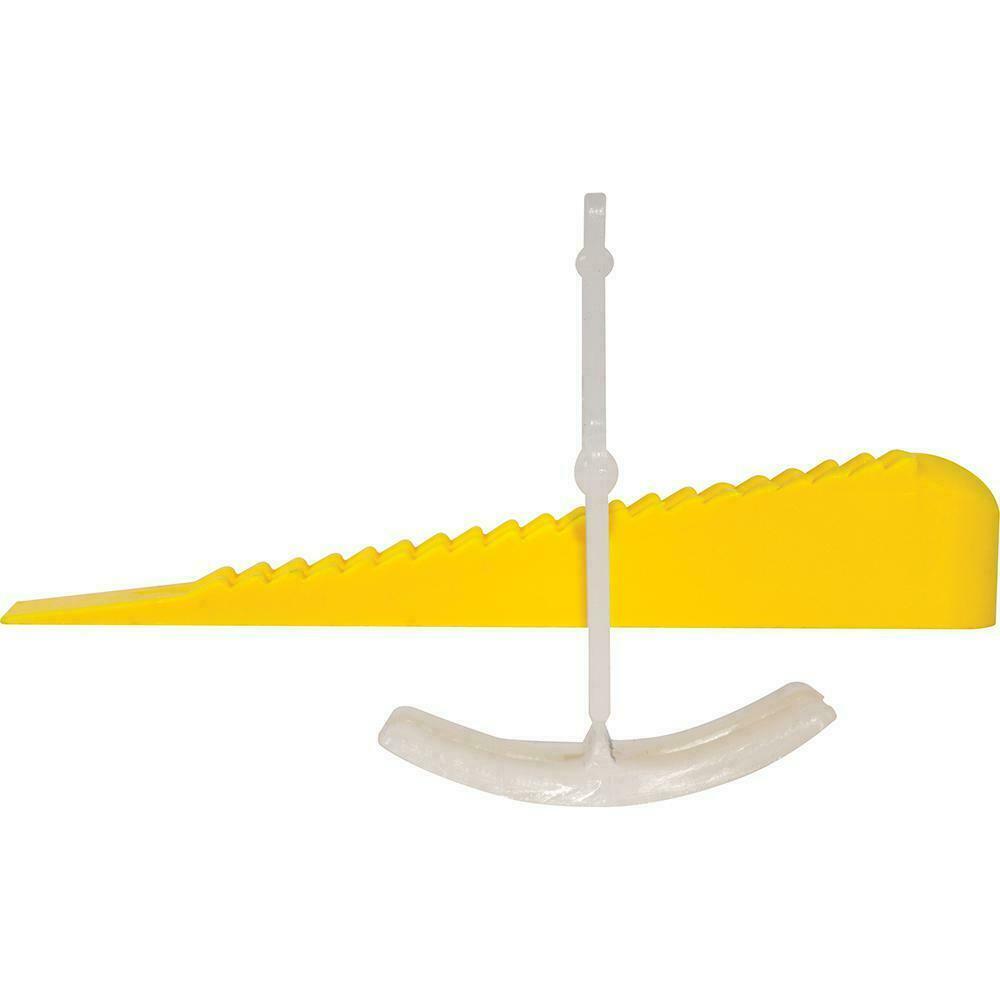 QEP LASH Curved Floor Tile Leveling System Clips Pt A -96-Pack & spacers Pt B