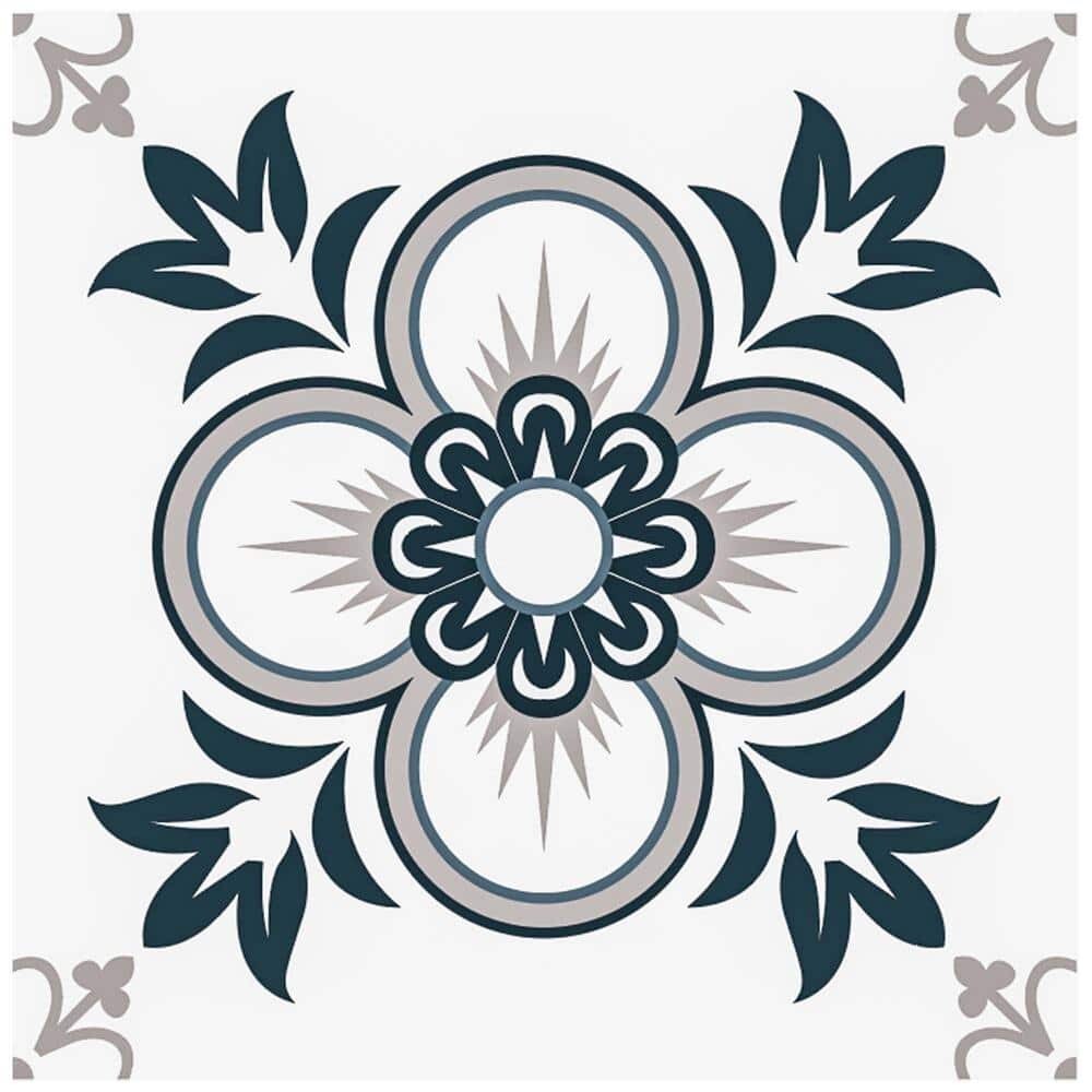 Jeedeson 12″x12″x11 MIL Vinyl Peel & Stick Backsplash Wall Tile Stickers (30-Pk)