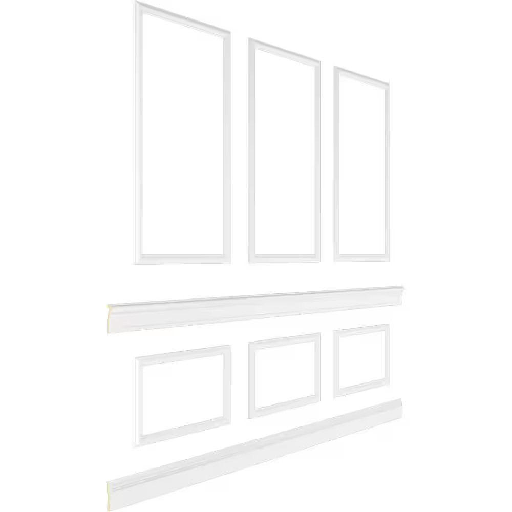 94 1/2 In. (Adjustable 96 In. to 120 In.) 63 Sq. Ft. Polyurethane Ashford Square