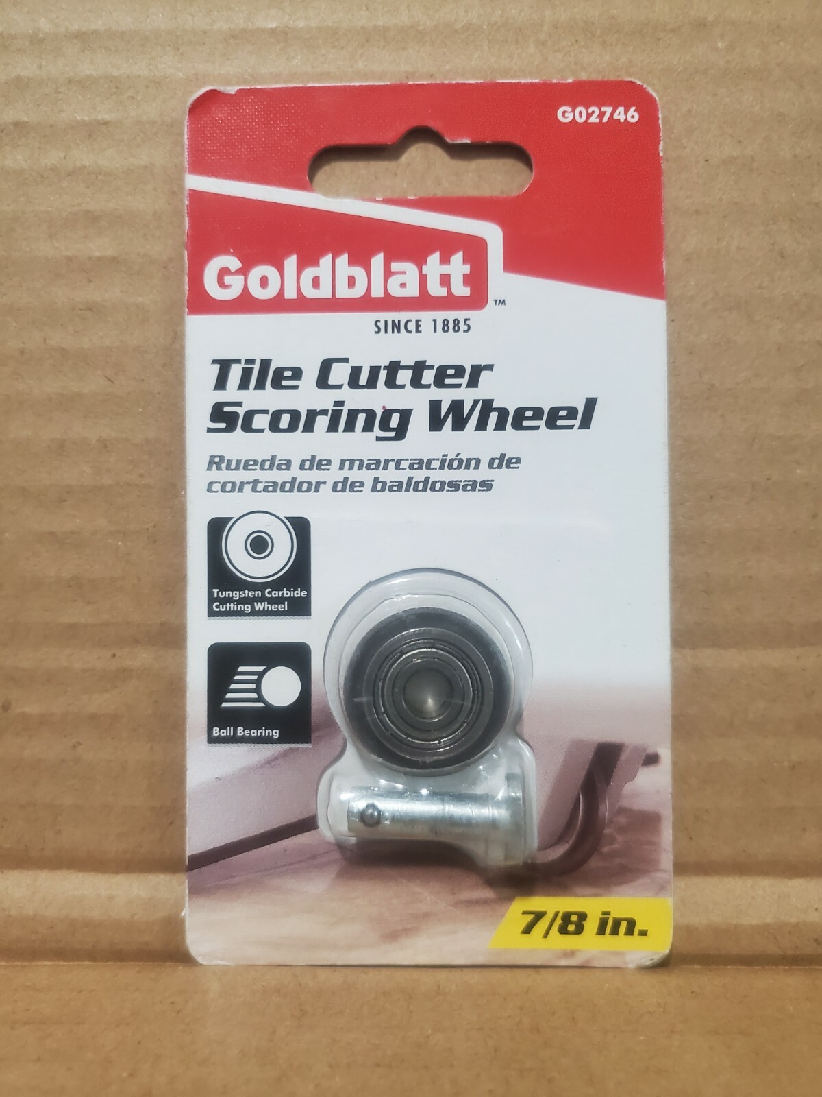 Goldblatt Grout Saw Blades or Tile Cutter Scoring Wheel | G02718, G02739, G02746
