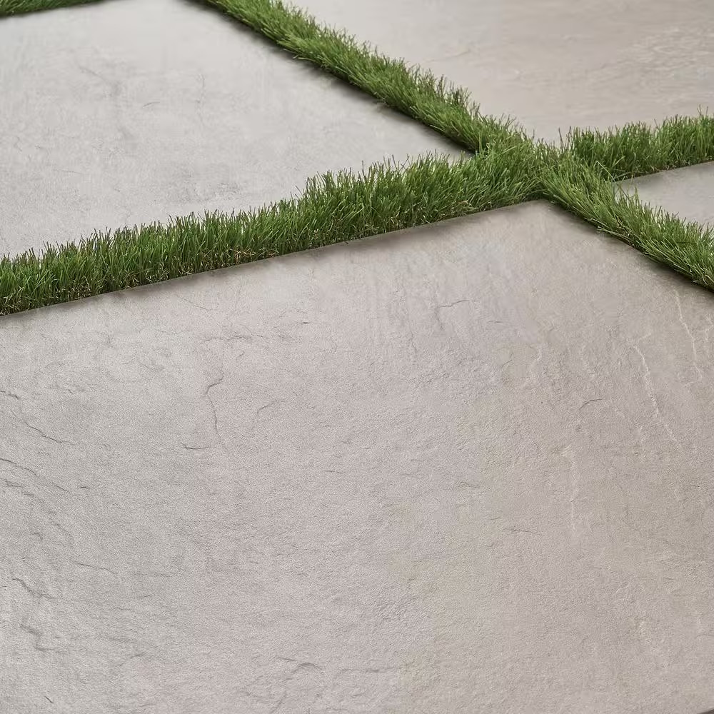Ridge Bluestone Full Color 24 In. X 24 In. Textured Matte Porcelain Floor Paver