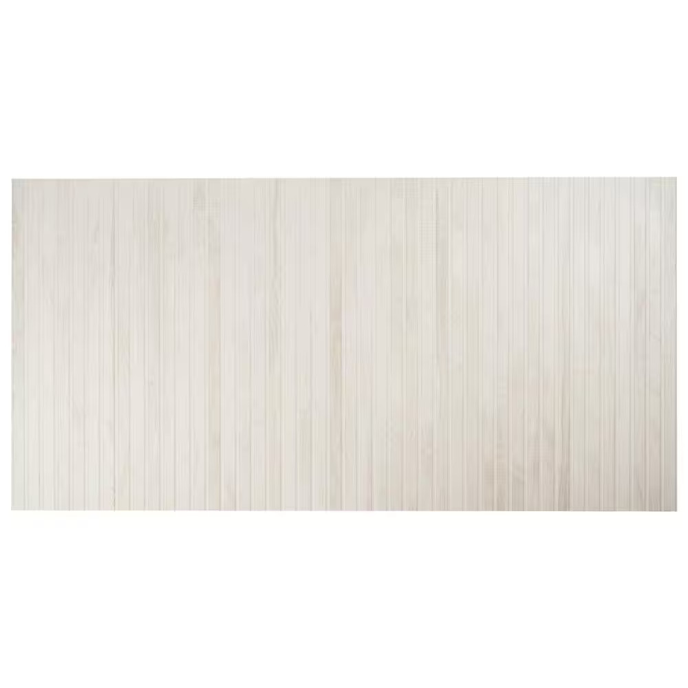 Montgomery Ribbon White 24 In. X 48 In. Matte Porcelain Floor and Wall Tile (15.