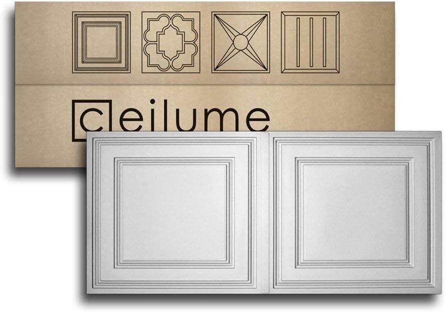 Stratford Ultra-Thin Ceiling Tiles – 12pc Pack