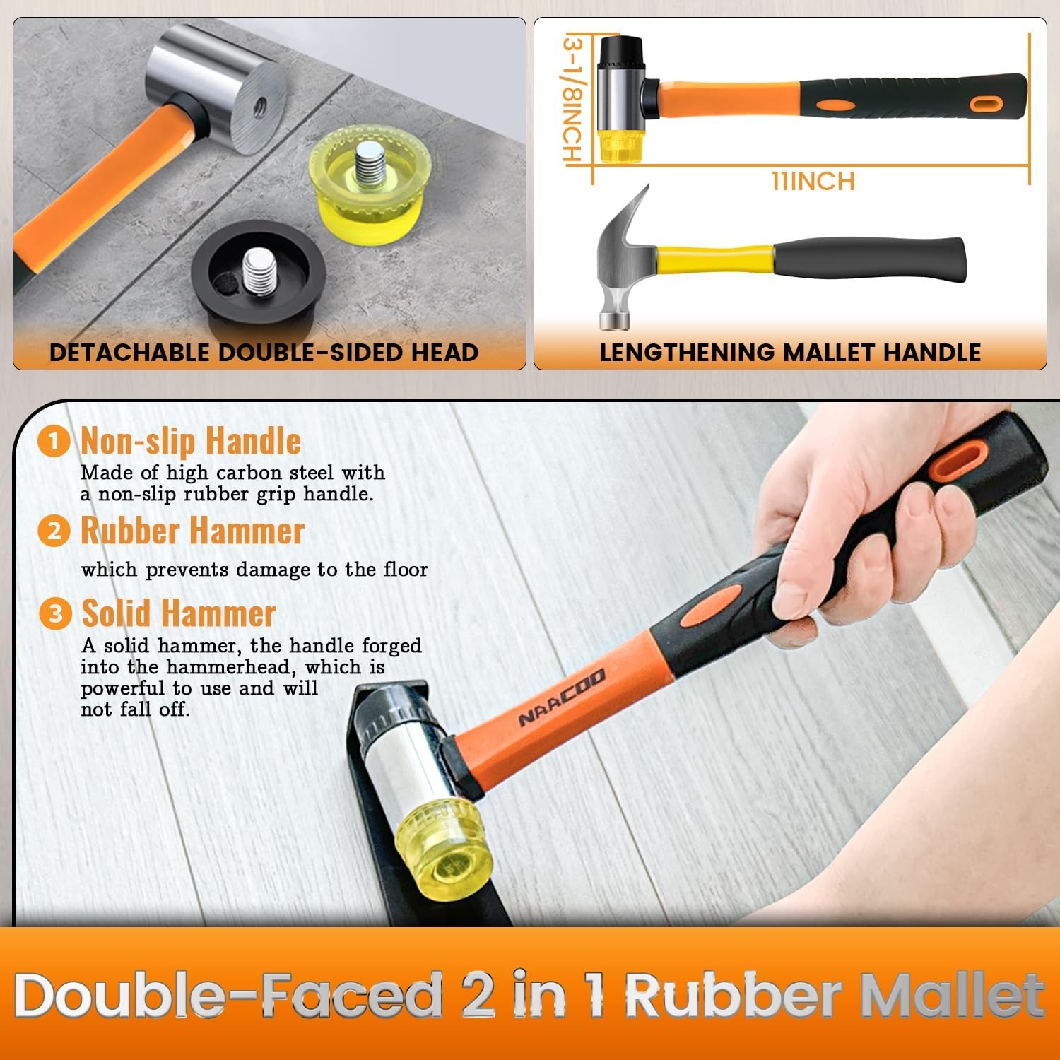 Laminate/Vinyl Flooring Tools, Tapping Block for Vinyl Plank Flooring