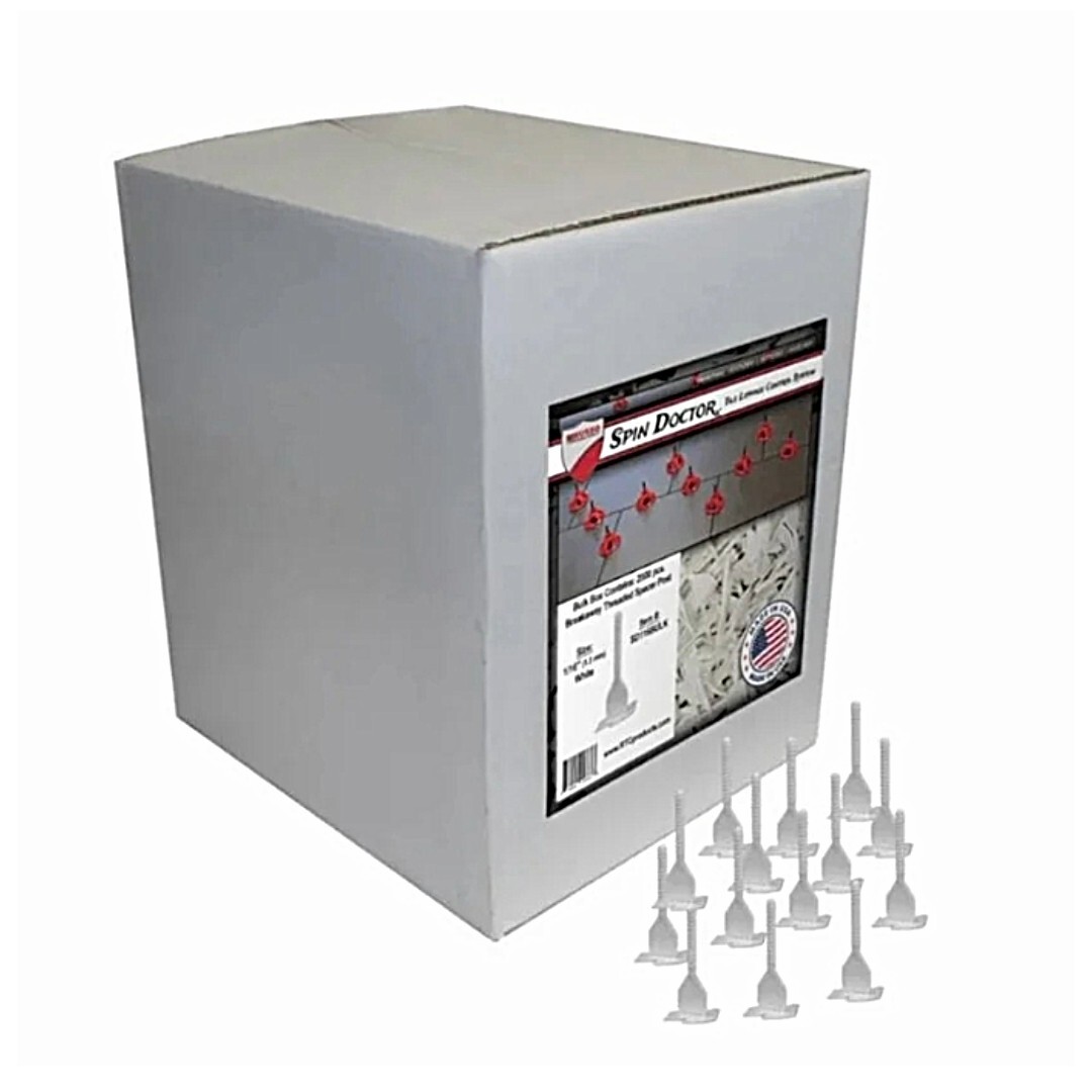RTC Spin Doctor 1/16 inch Tile Leveling Spacer Posts – Pack of 2000pcs