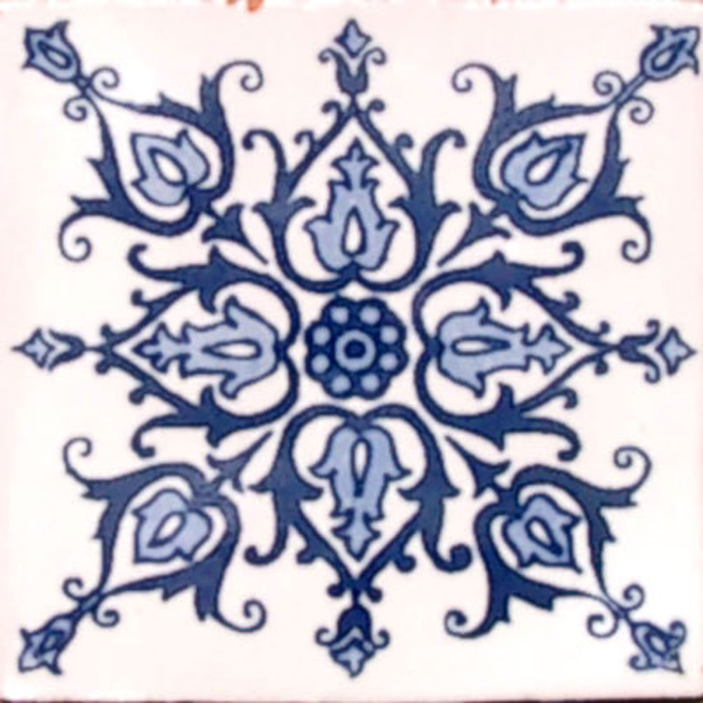 C#088)) MEXICAN TILE SAMPLE WALL FLOOR TALAVERA MEXICO CERAMIC HANDMADE POTTERY