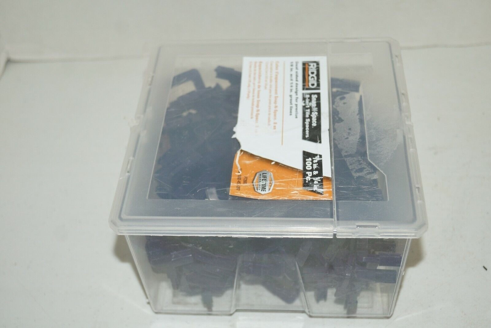 Ridgid NEW Tile Spacers 1/8 inch & 1/4 inch Model# FT3507 (100 Piece)