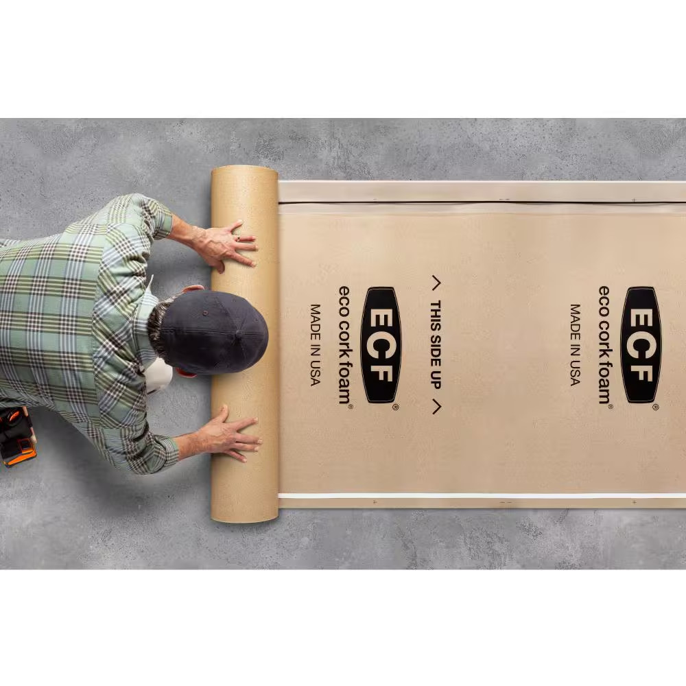 300 Sq. Ft. 3 Ft. X 100 Ft. X3.2Mm Waterproof Premium plus 10-In-1 Underlayment-