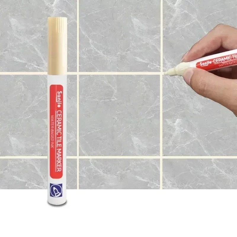Grout Pen Waterproof Tile Gap Repair Paint Marker Mouldproof Filling Agents