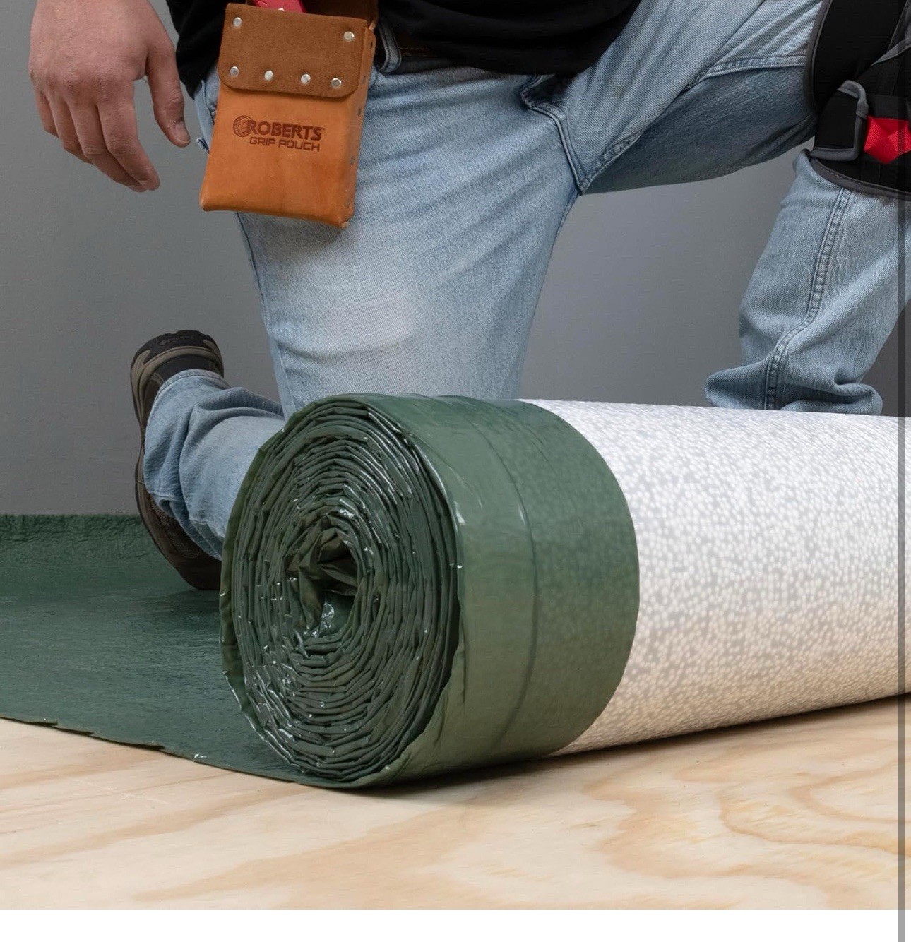 ROBERTS First Step Premium Underlayment – 100 sq. ft. Roll – 40″ x 30′ x 2 mm
