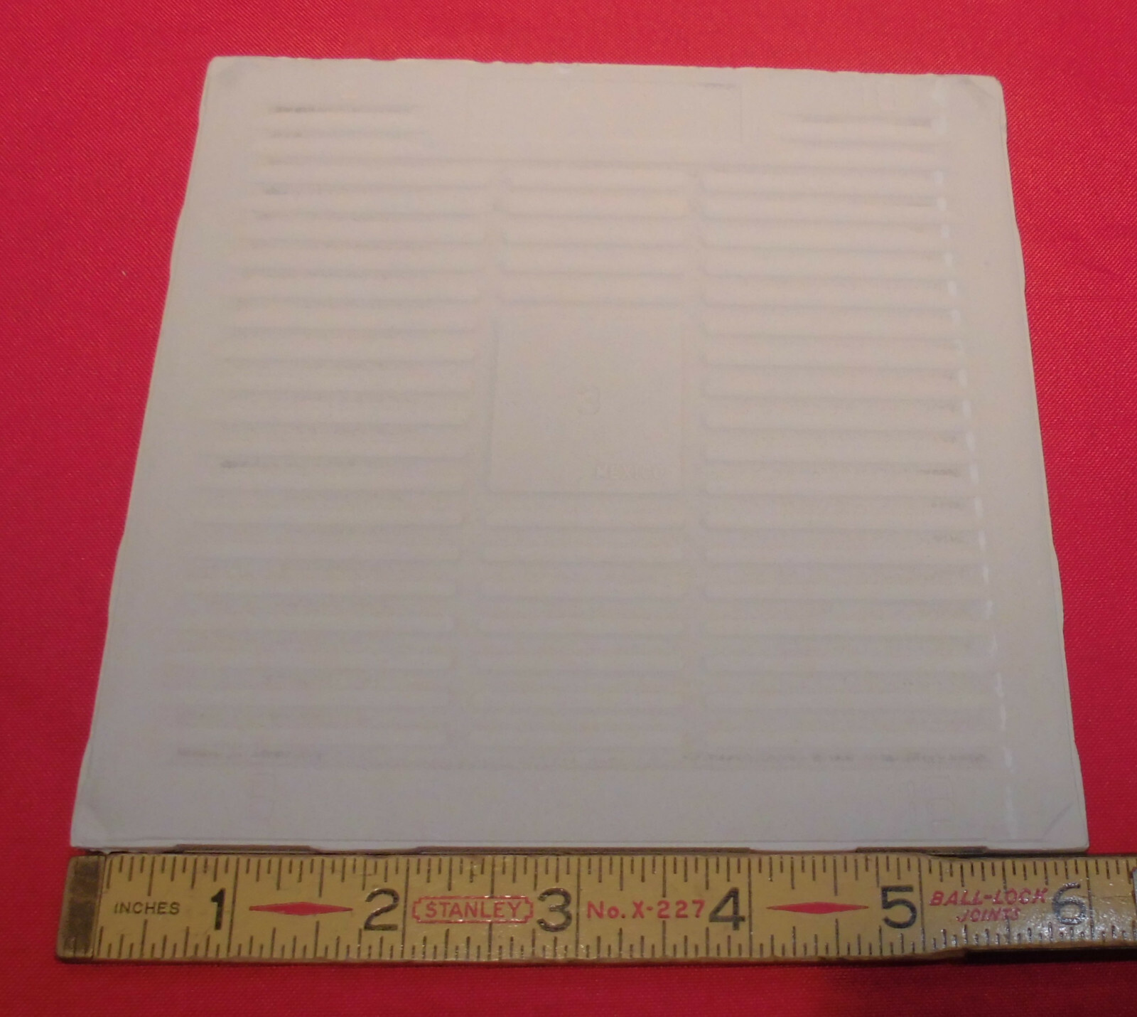 *Designer White* Matte Ceramic Floor & Wall Tile, by American Olean; New Mint