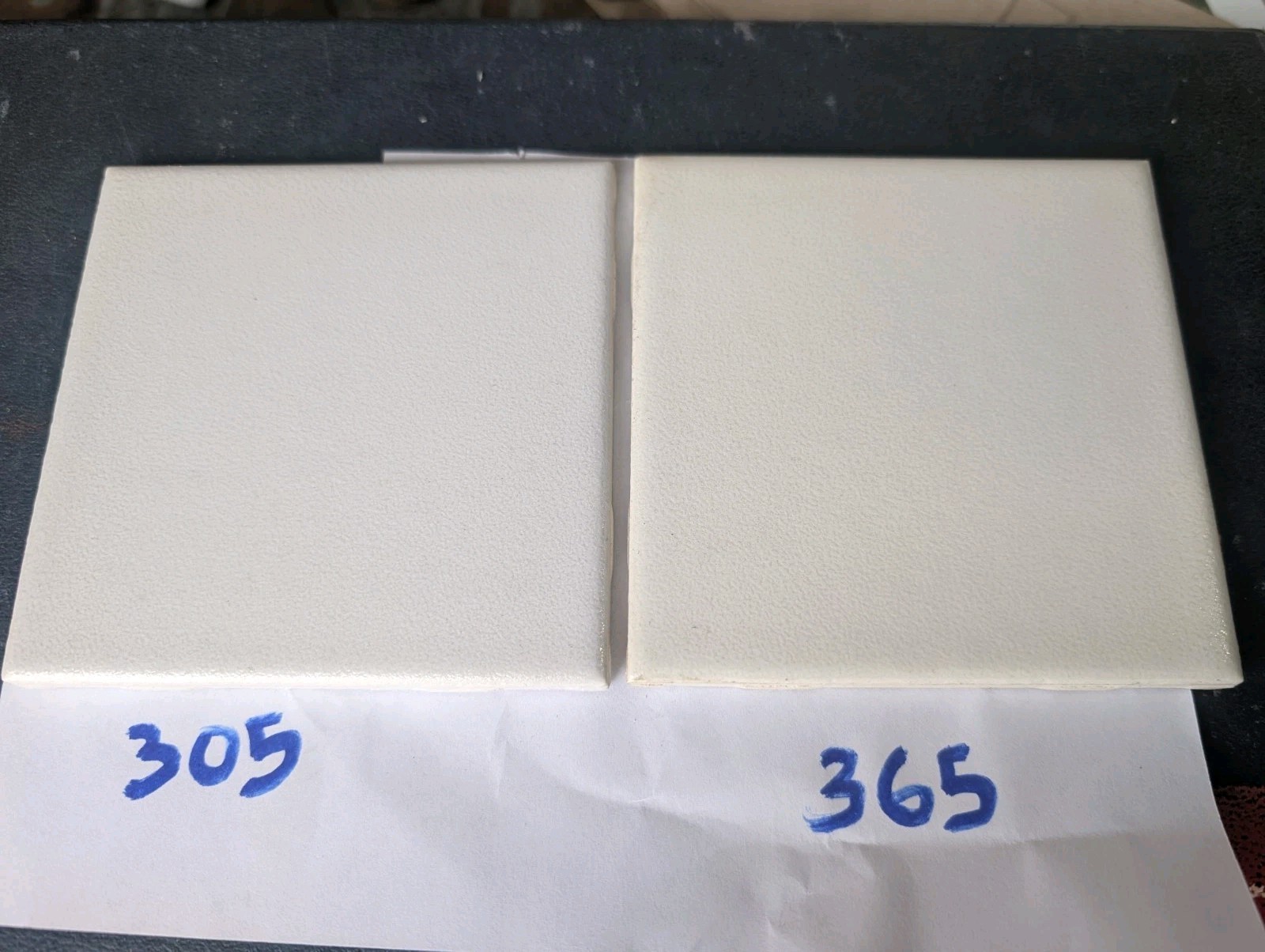 2 pcs American Olean Ceramic Tile 4 1/4″ Crystalline Polar White Square # 305