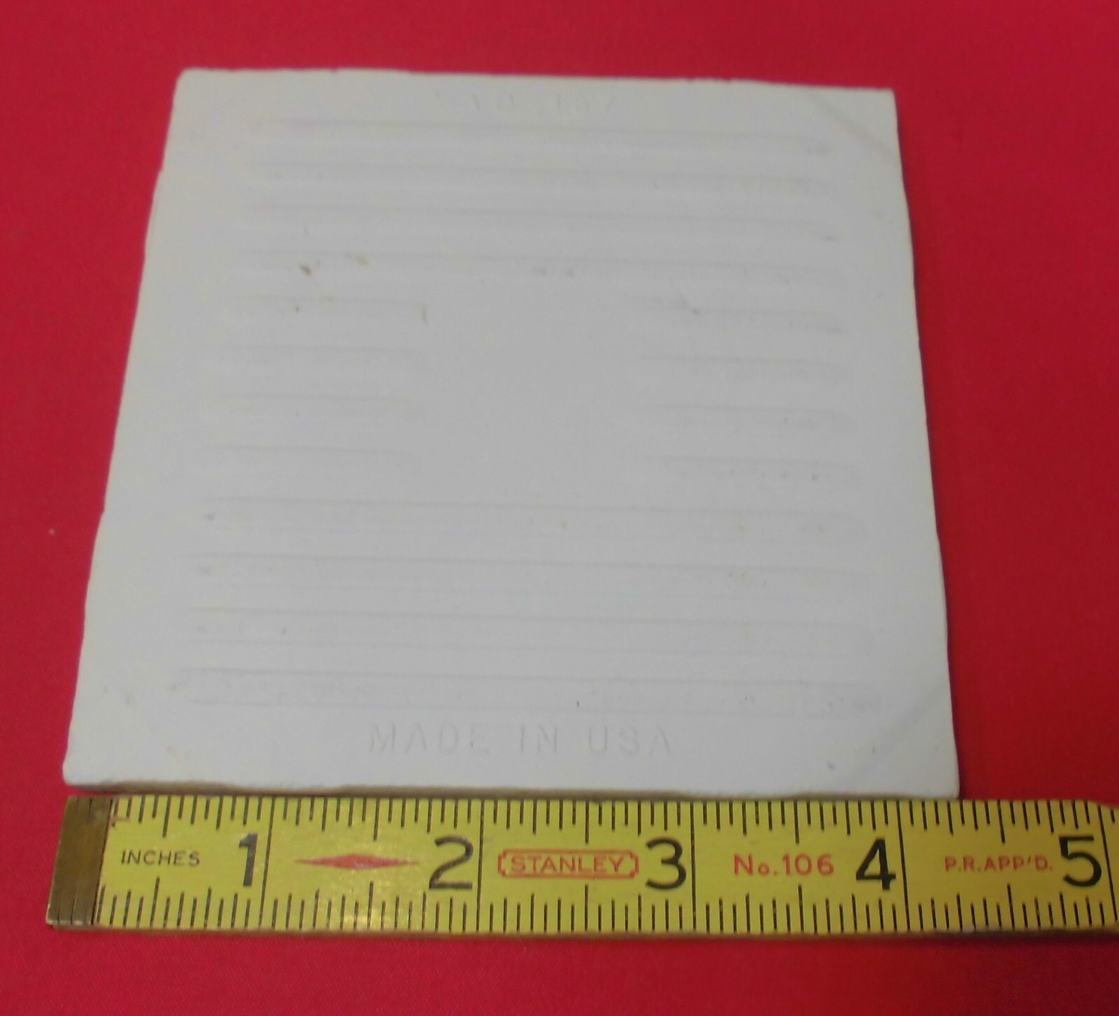 1 pc. Buckwheat/Browns: 4-1/4″ Ceramic Tile: Matte-Crystalline, American Olean