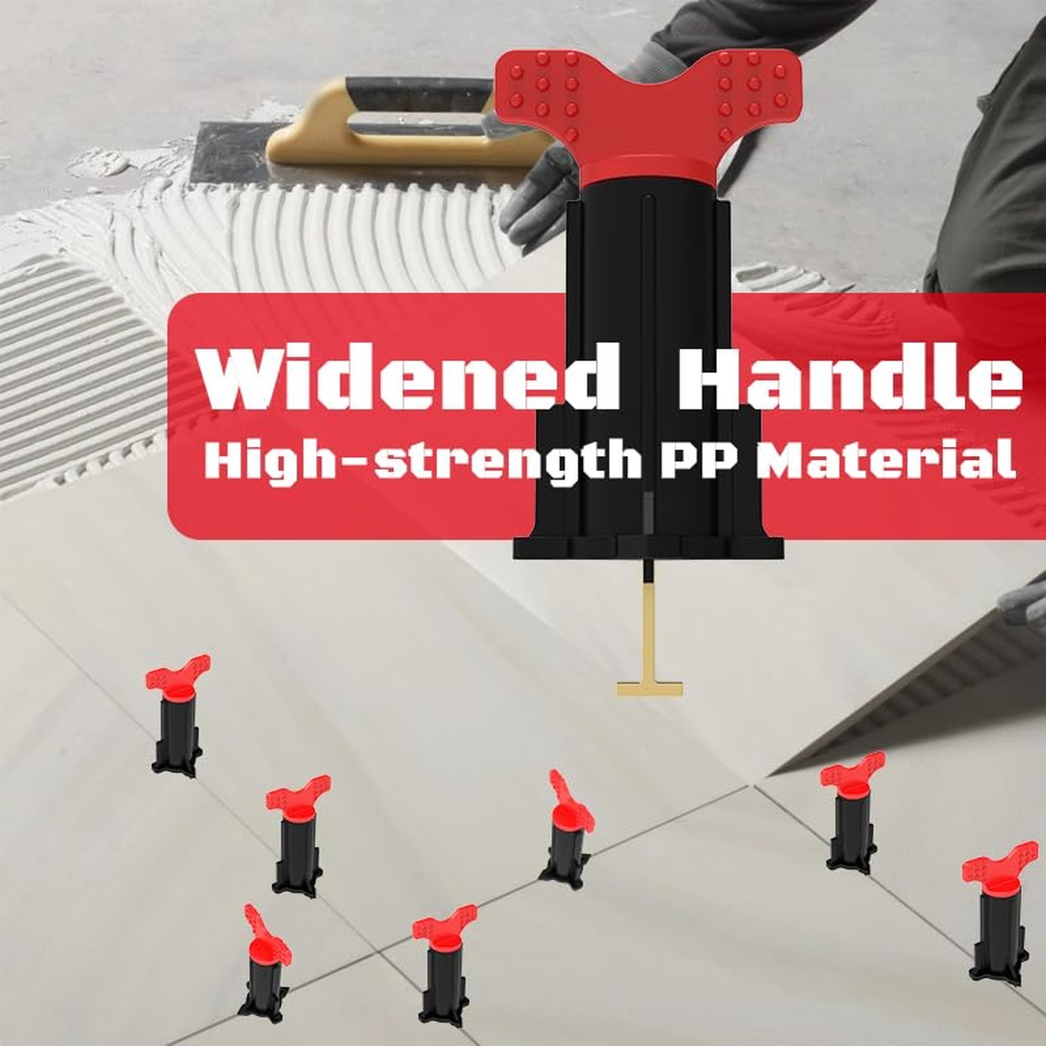 Reusable Tile Leveling System, Tile Tools for Installation, Tile Leveling Cli…