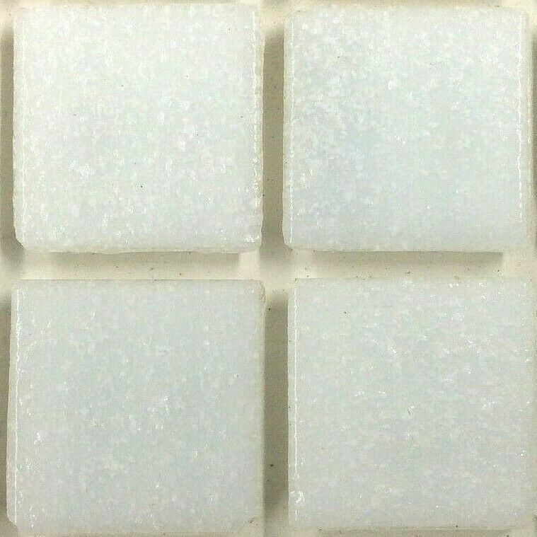 Glass Tile Vitreous Mosaics White 12 3/4″ x 12 3/4″