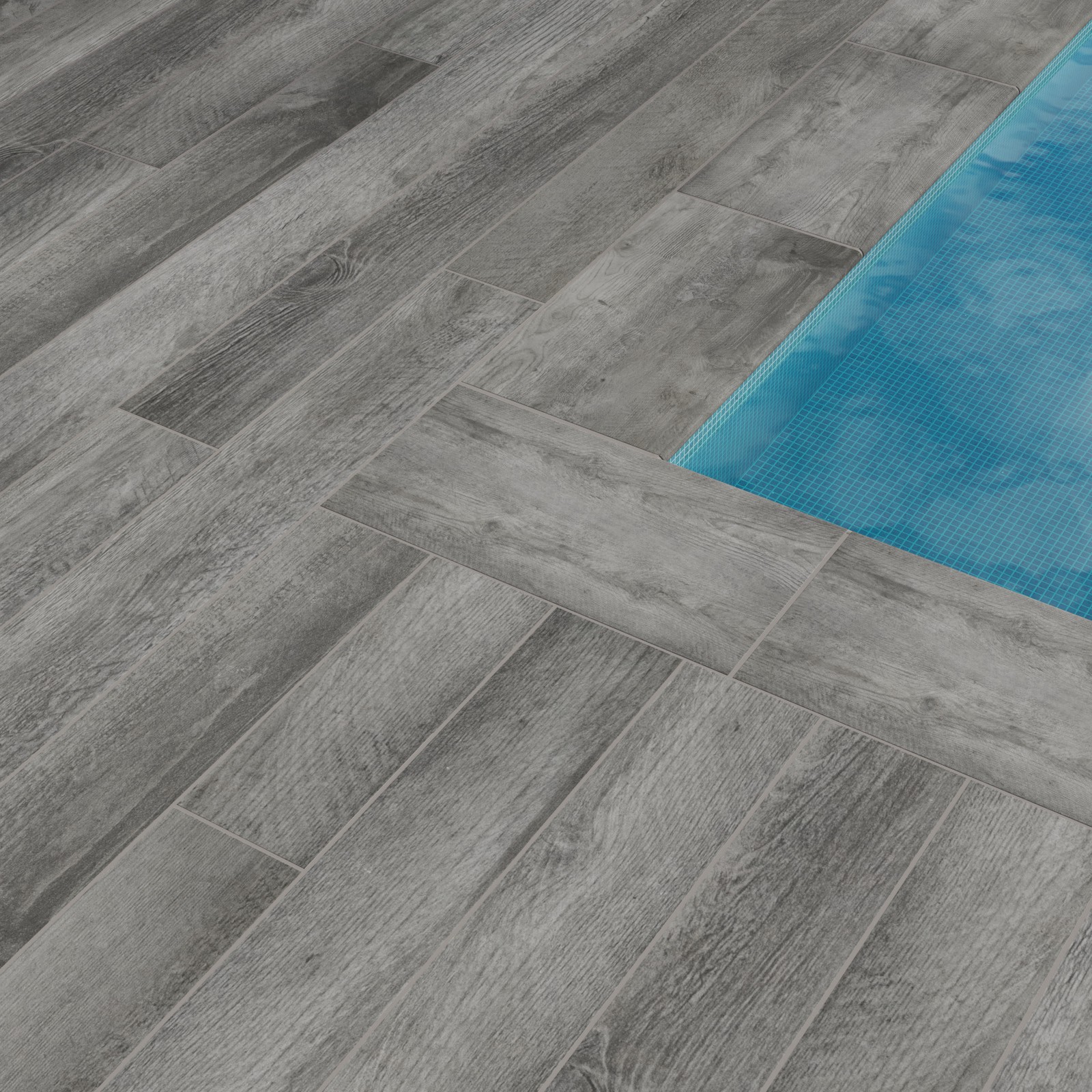Ackland AKLNP8X47M-CA 8″ x 47″ Rectangle Exterior Paver Tile – – Hidden Hickory