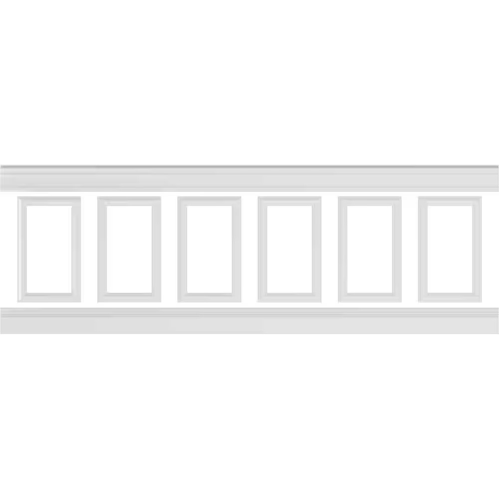 94 1/2 In. (Adjustable 32 In. to 36 In.) 21 Sq. Ft. Polyurethane Ashford Square