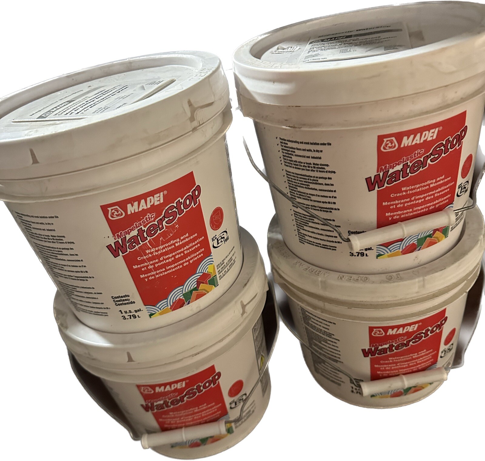 Mapei Mapelstaic Waterstop Waterproofing And Crack Isolation Membrane 1 Gallon