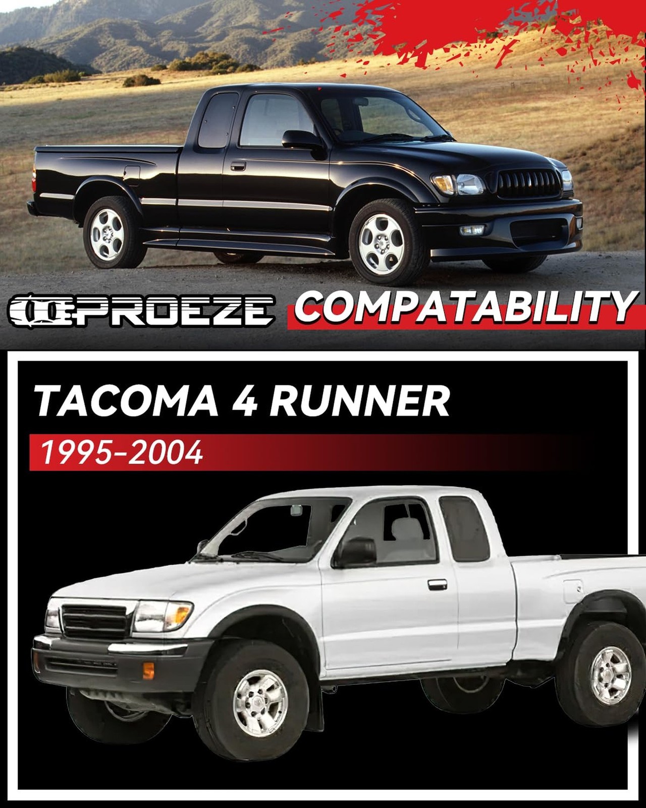 2″ FRONT Leveling Lift Kit for 1995-2004 TACOMA 4 RUNNER,2 inch Forged Front …