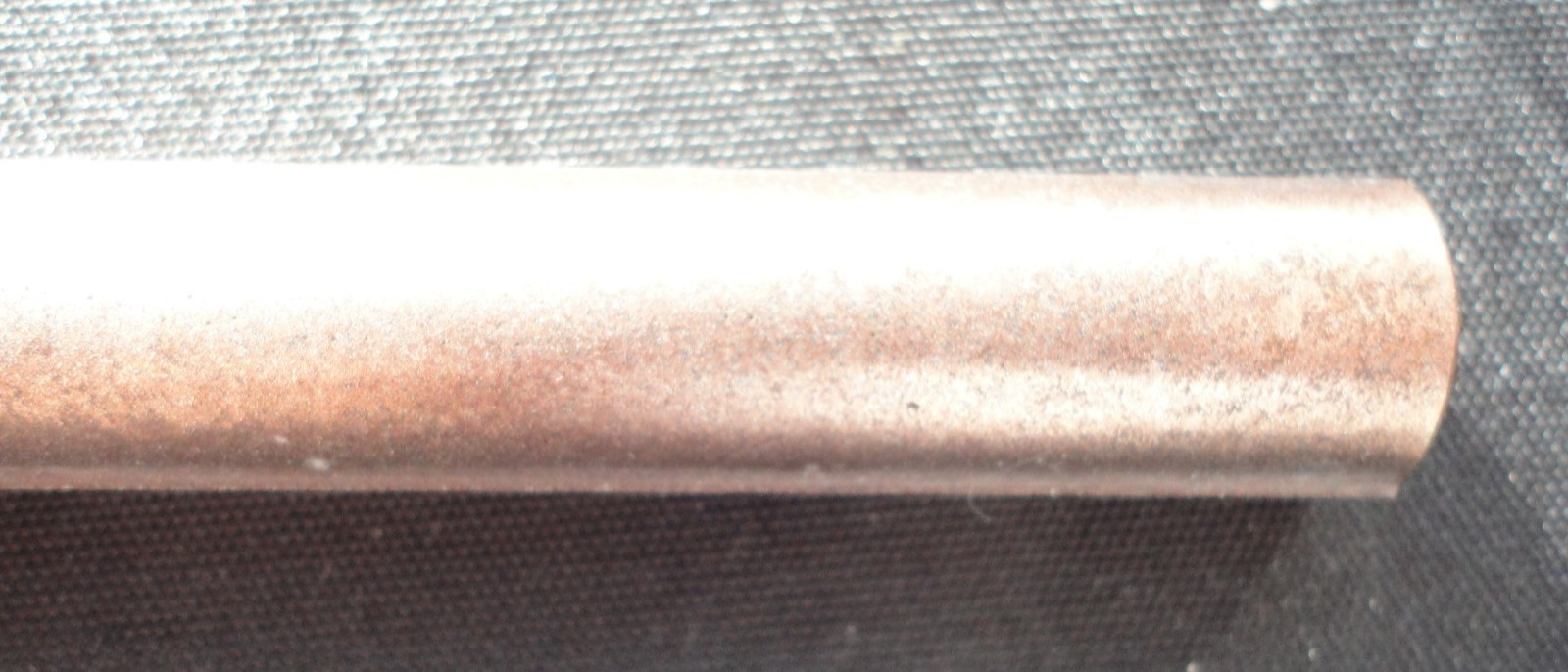 LOT 30 – Questech Premium Metal Tile Half Round / Burnished Copper 1/2″ x 6″