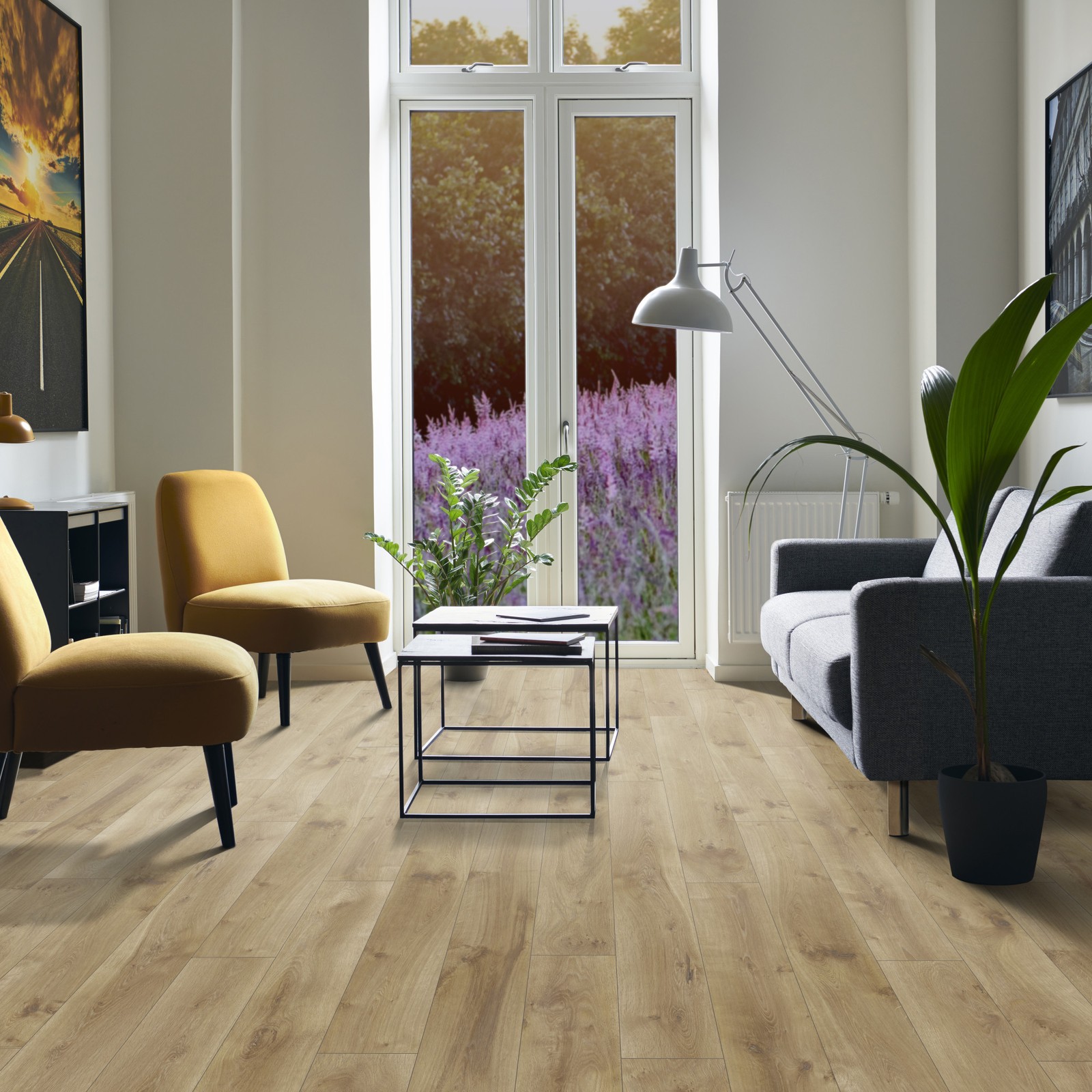 Pergo LPE01-LF017 Classics 7-1/2″W Embossed Laminate Flooring – – Summer Oak