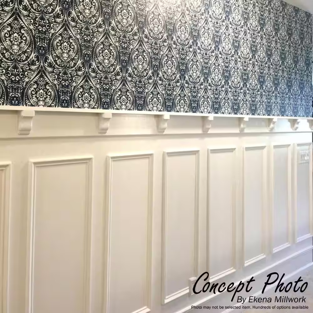 20 In. W X 24 In. H X 1/2 In. P Ashford Molded Classic Wainscot Wall Panel