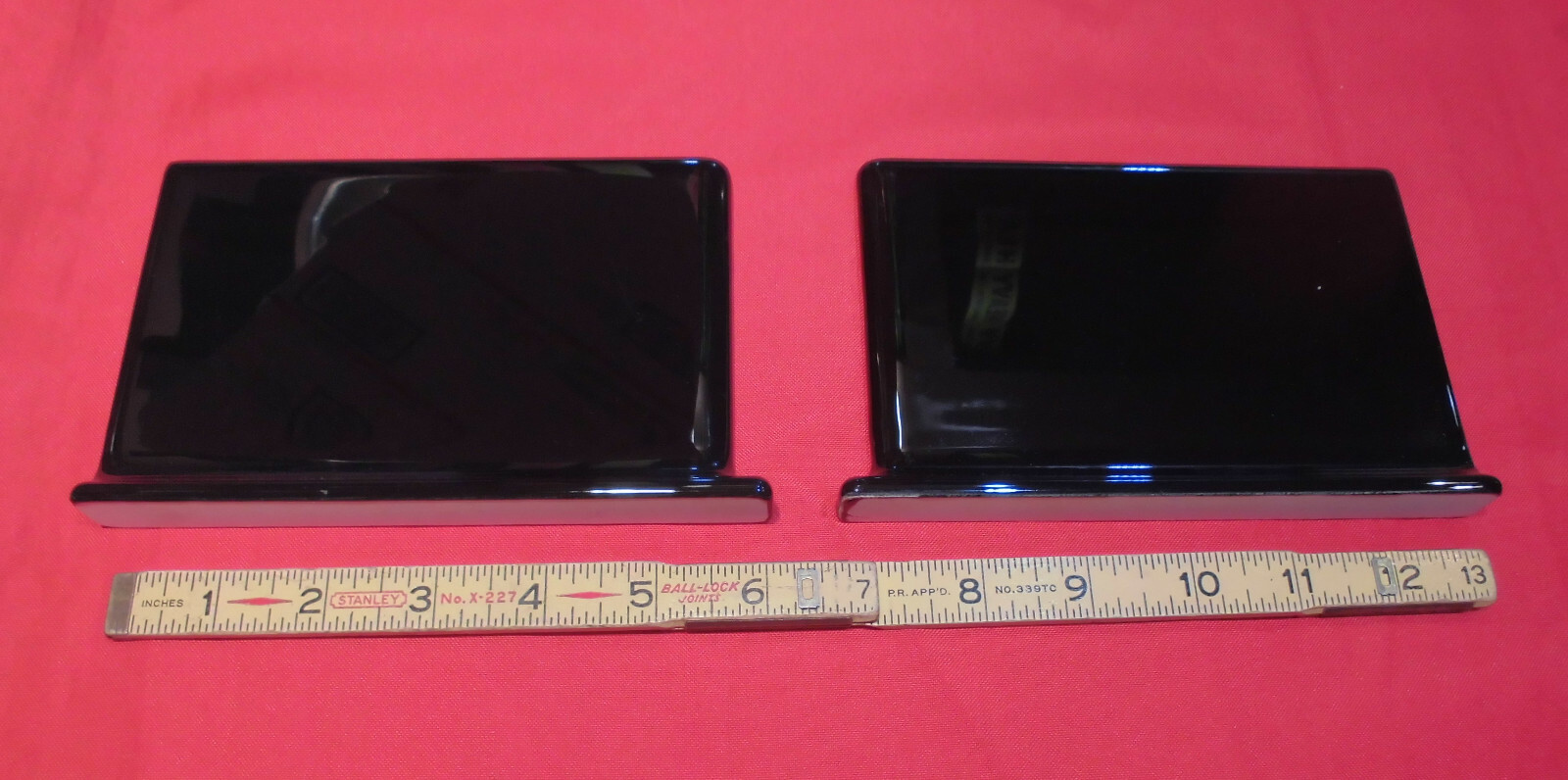 1 pc. Glossy Black Bullnose Top: base/cove Ceramic Tile: 4-1/4″ X 6″ NEW-STOCK