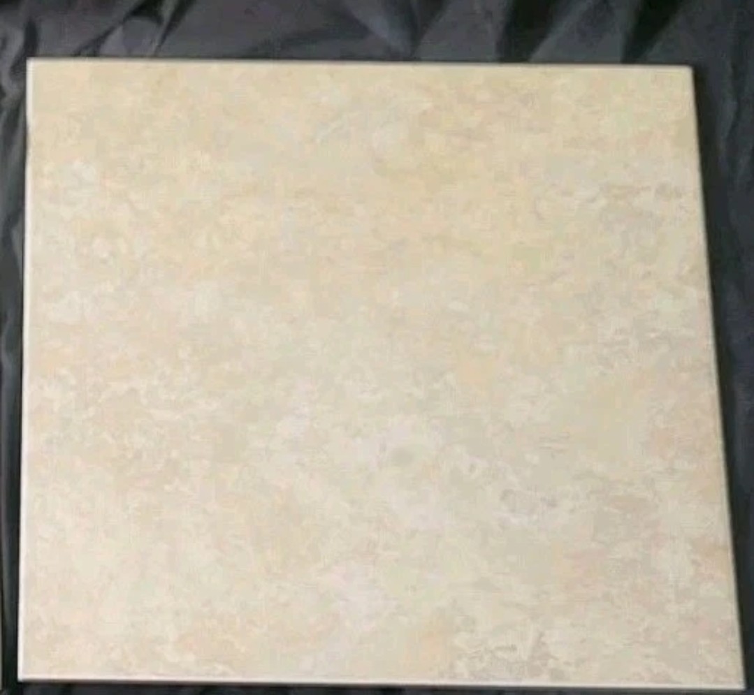 Laufen Cream Ceramic Tile 16X16 Lot Of 9