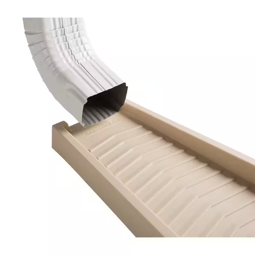 24 In. Stone Vinyl Splash Block