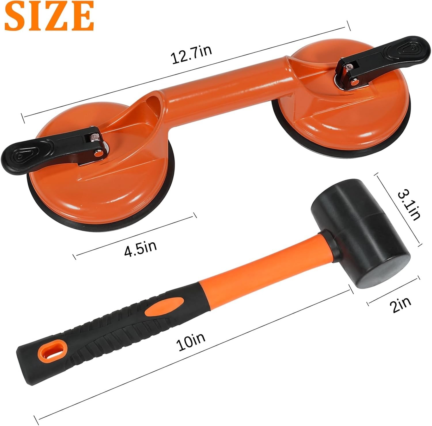 Floor Gap Fixer Tool for Laminate Floor Gap Repair Plank Grabber Includes Hea…