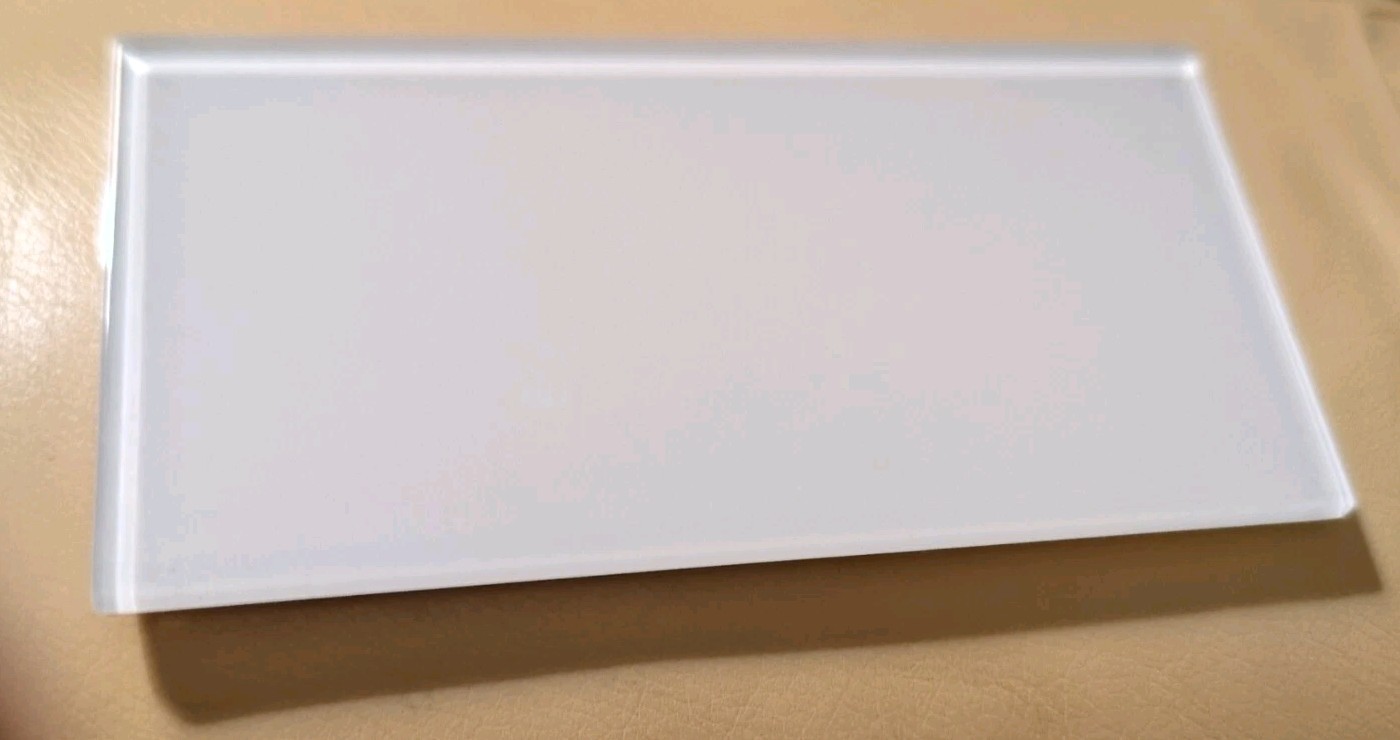 Art3D White 3″X 6″ Peel and Stick Glass Tiles for Kitchen Backsplash (20 Pack)