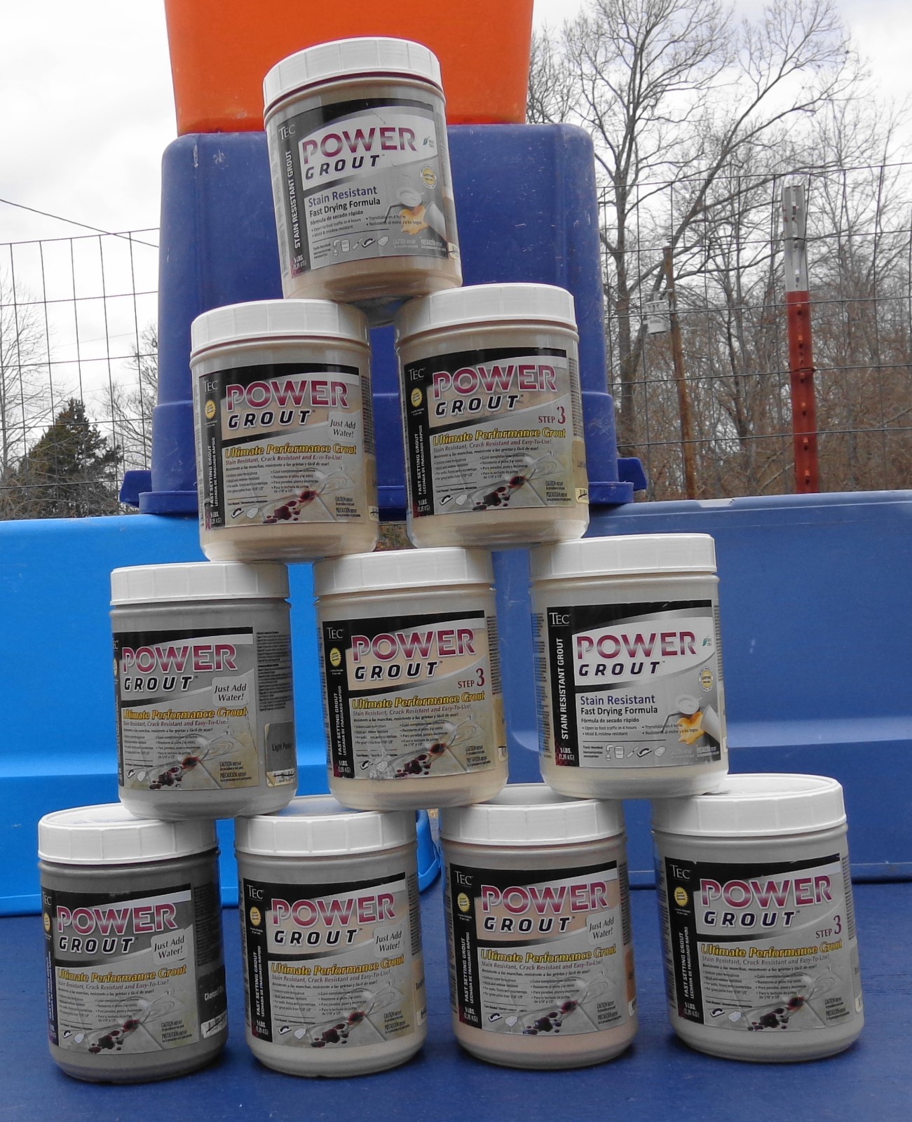 TEC Power Grout 5-lb STANDARD GRAY Powder Grout Step 3 Stain & Crack Resistance