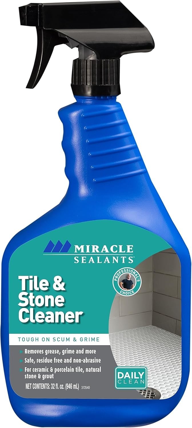 Tile & Stone Cleaner Concentrate for Natural Stone, Tile & Grout, 32 oz