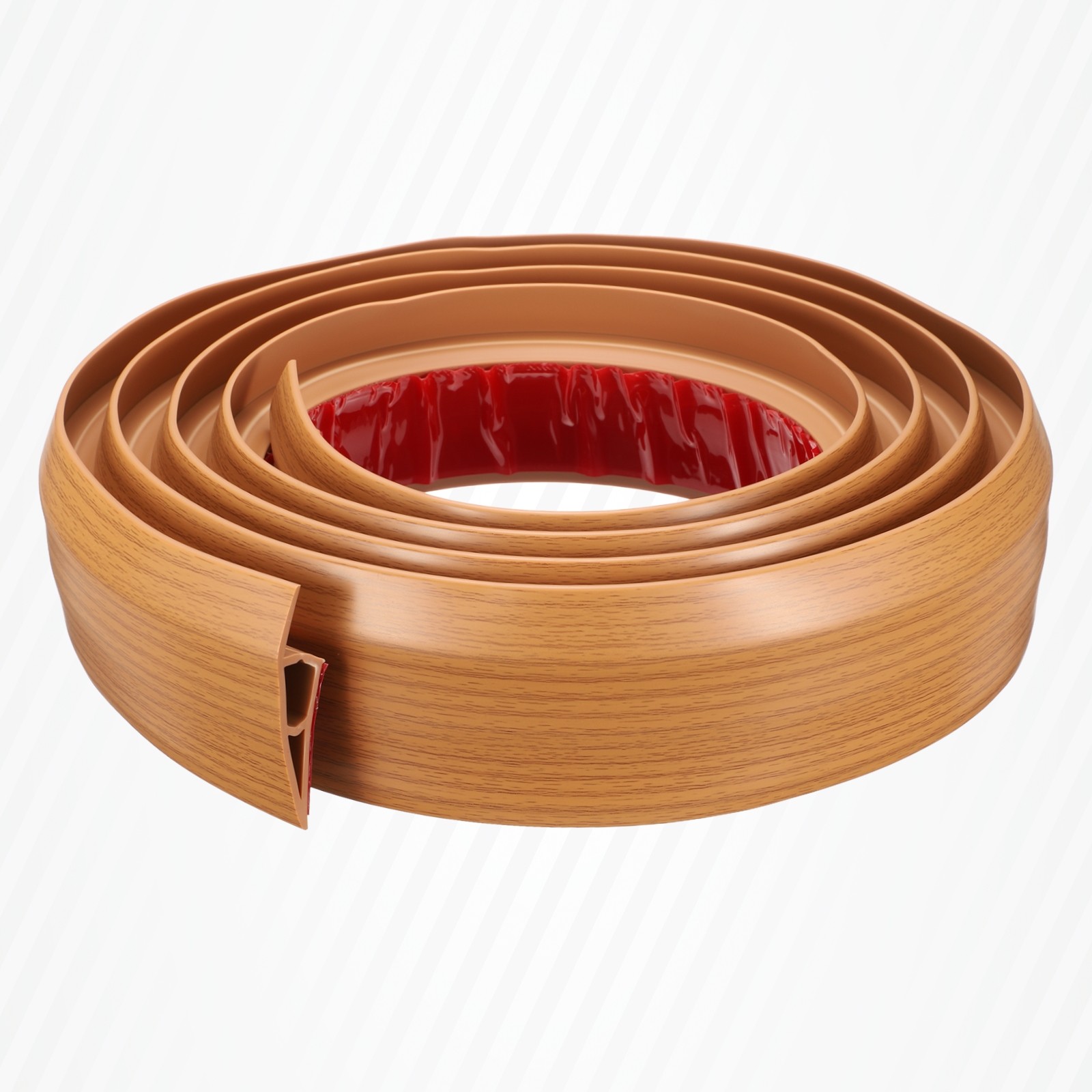 Floor Transition Strip 2.8″ 10ft for 15mm Edging Transition Yellow Wood Grain
