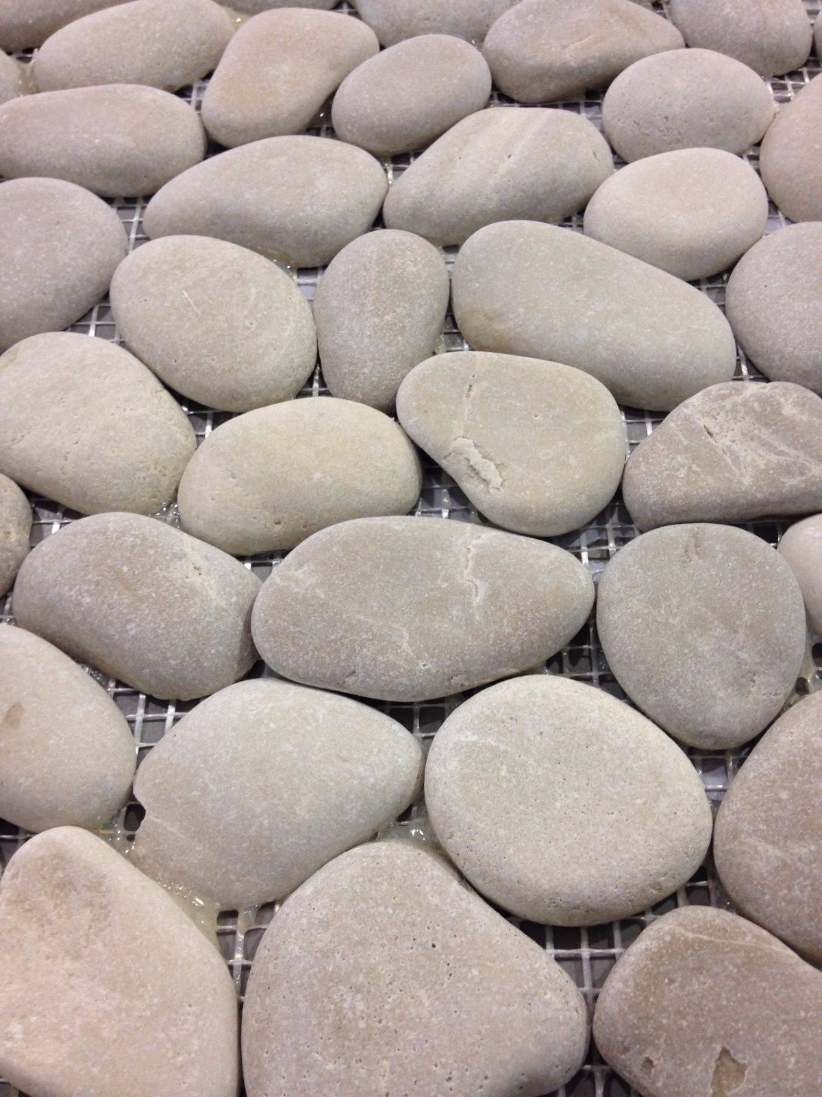 Java Tan Pebble Stone Tile Natural Rock Stone Tiles Shower Floor Wall mosaic
