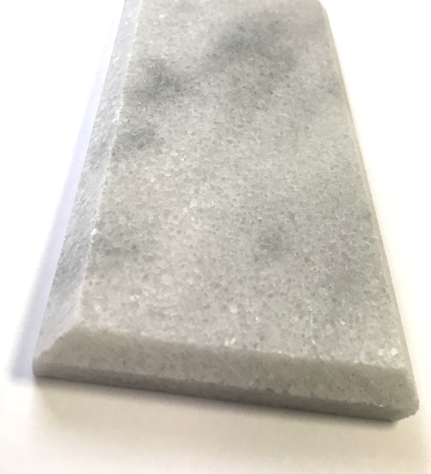 Gray Carrara 3×6 Honed Beveled Subway Marble Tile Kitchen Backsplash Wall Bath