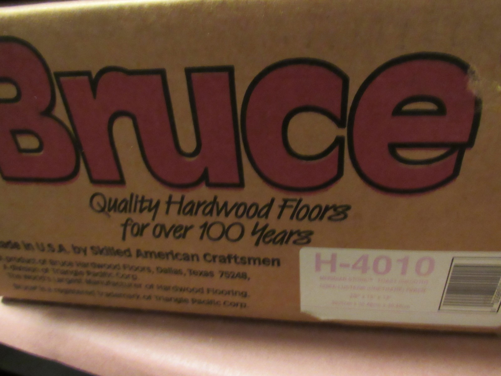 Bruce Parquet Hardwood Flooring Meridian Stone Toast 14 sq ft H-4010