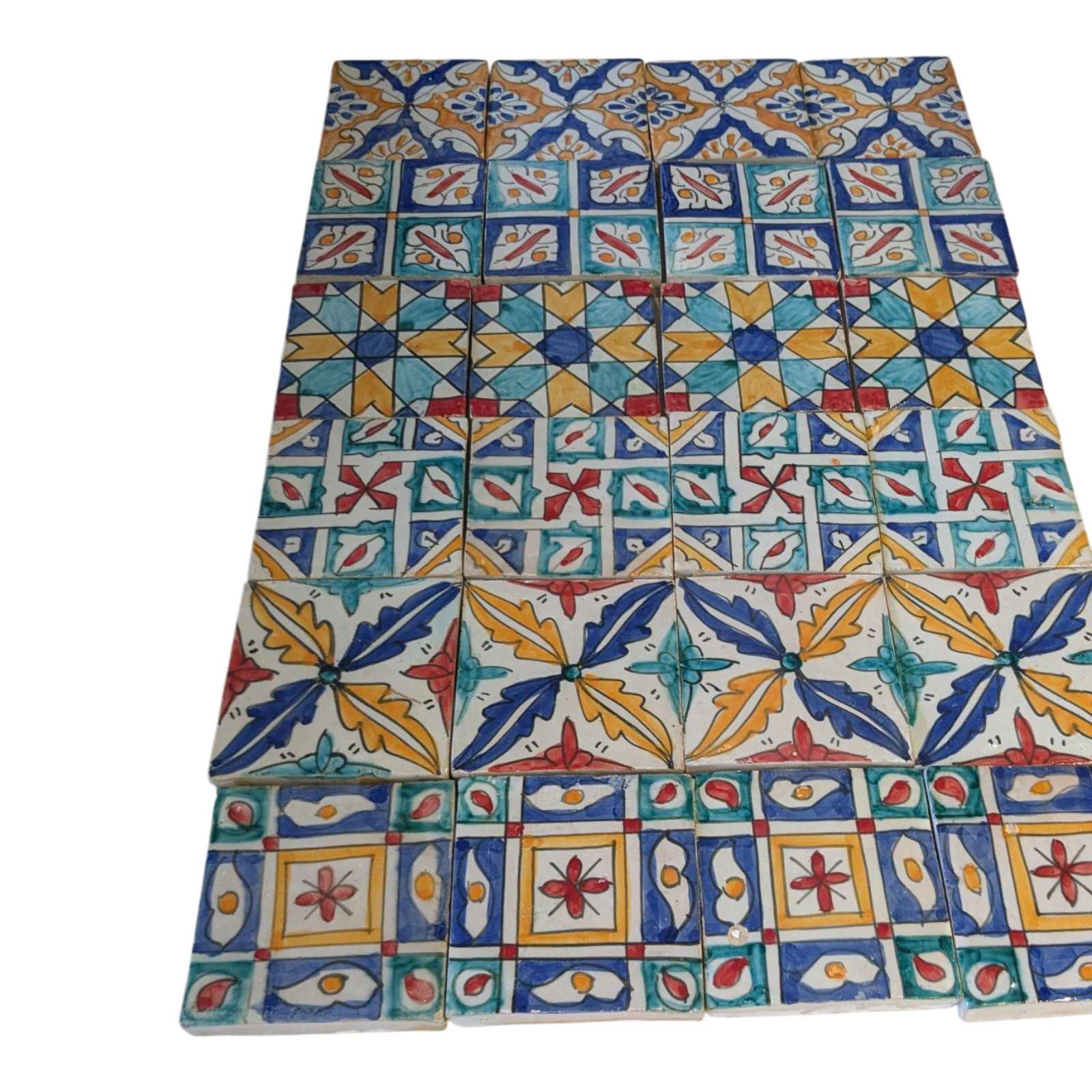 25x Moroccan Zellige Mosaic Tiles Rrp225 40x60cm2 End of Line
